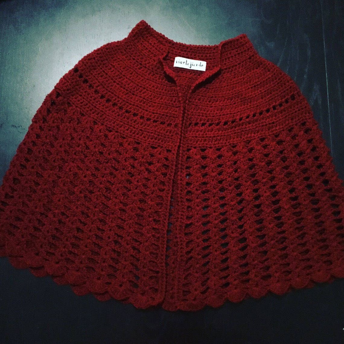 Toquilla de lana Etsy