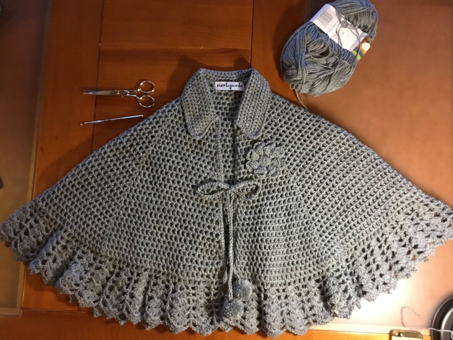 Toquillas de lana para abuelitas Etsy España