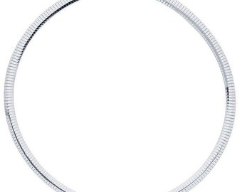 925 sterling zilveren omega ketting beschikbaar - 3 mm, 4 mm, 6 mm, 8 mm, - 16", 18", of 20" lengte