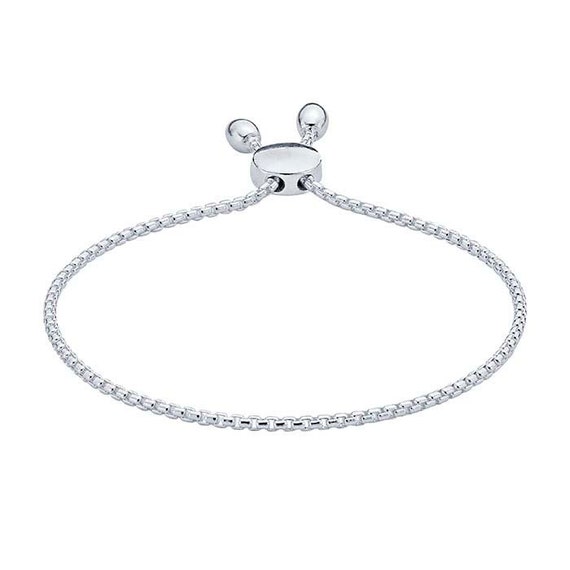 14k white gold double line BOLO bracelet featuring 2.00 cttw | Hudson  Valley Goldsmith | New Paltz, NY