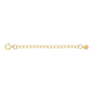 14/20 yellow gold-filled 2.9mm cable chain extender