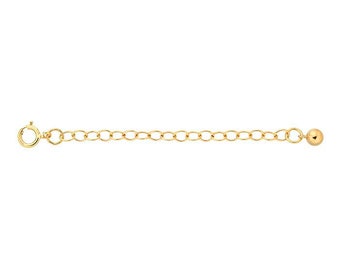14/20 Yellow Gold-Filled 2.9mm Cable Chain Extender
