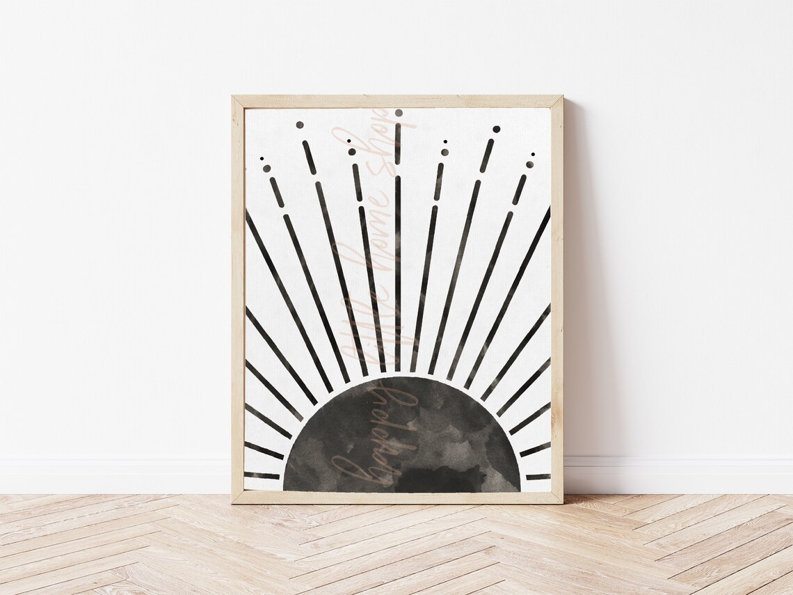 Boho Wall Decor Minimalist Boho Decor Wall Decor Digital Etsy