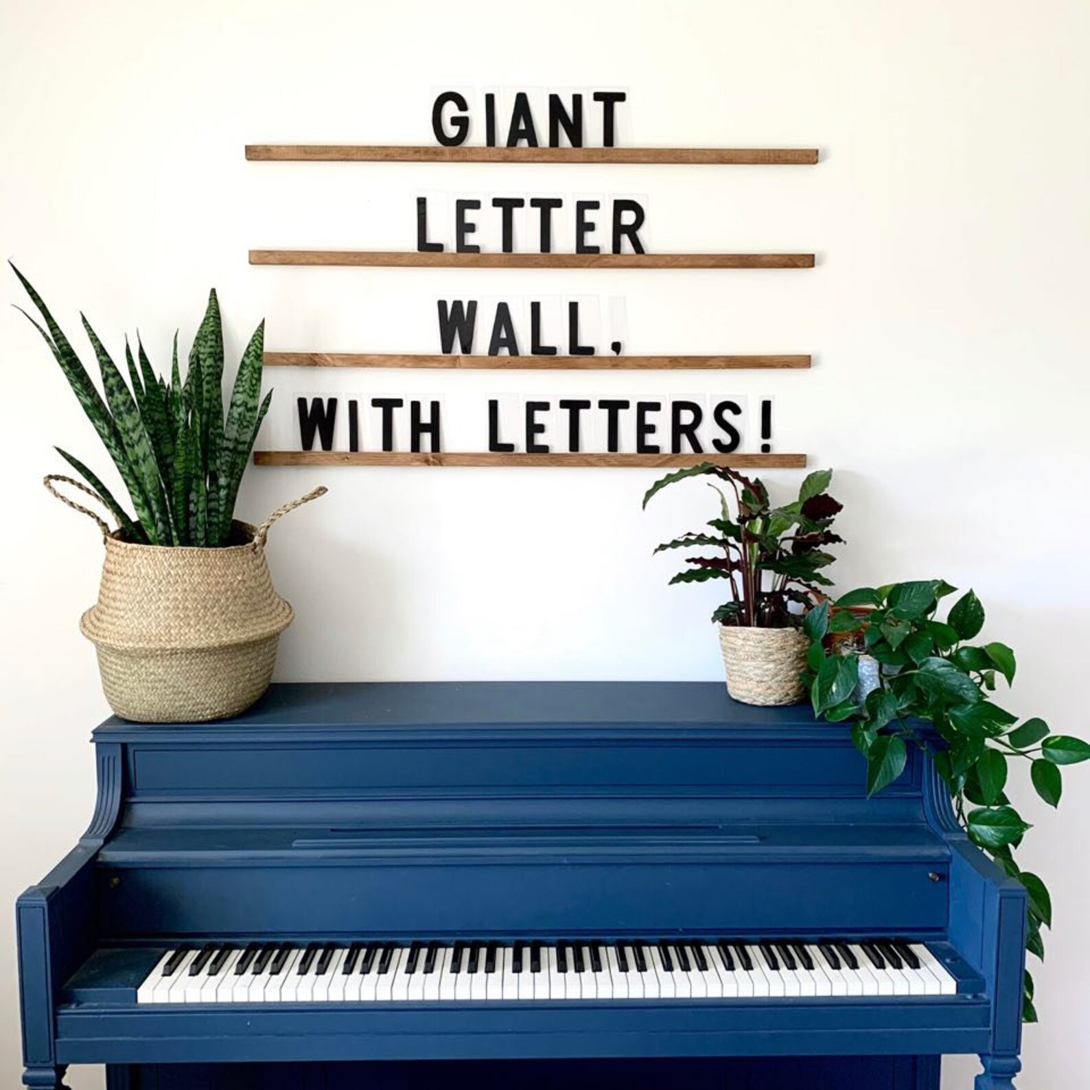 Letter Board Letter Wall Giant Letter Wall Oversized | Etsy