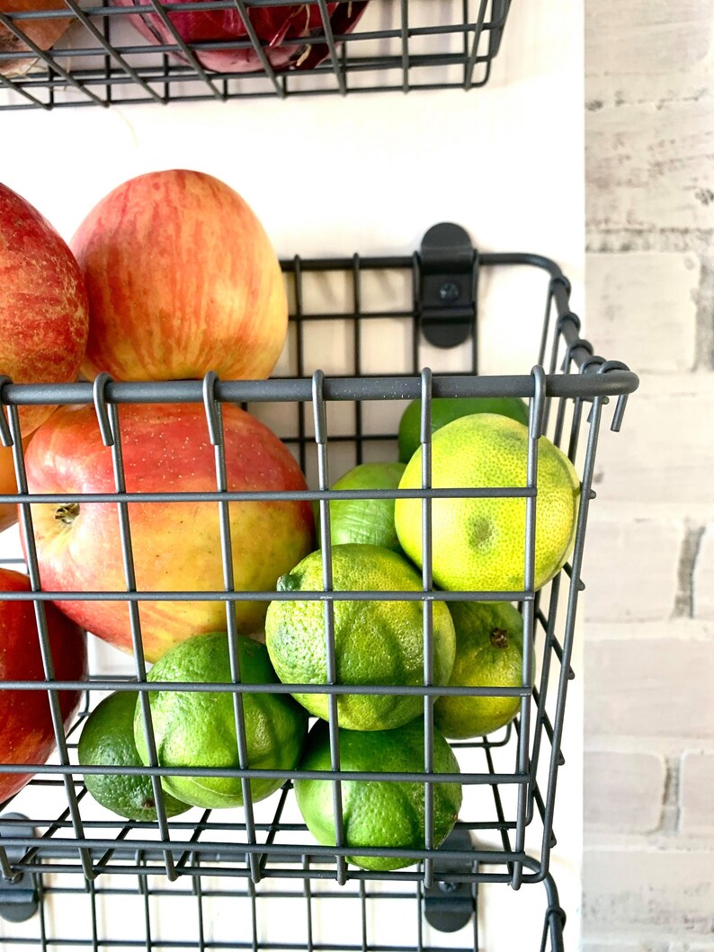 Produce Wall Hang Fruit & Vegetable Storage Produce Storage Etsy