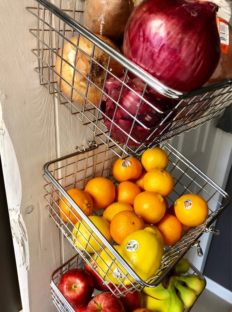 Farmers Market Rustic Produce Wall Hang Fruit & Vegetable Etsy