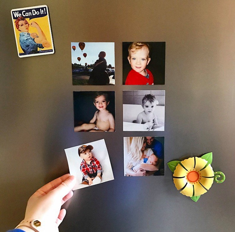 Custom Square Photo 3x3 Personalized with Your Photos Etsy