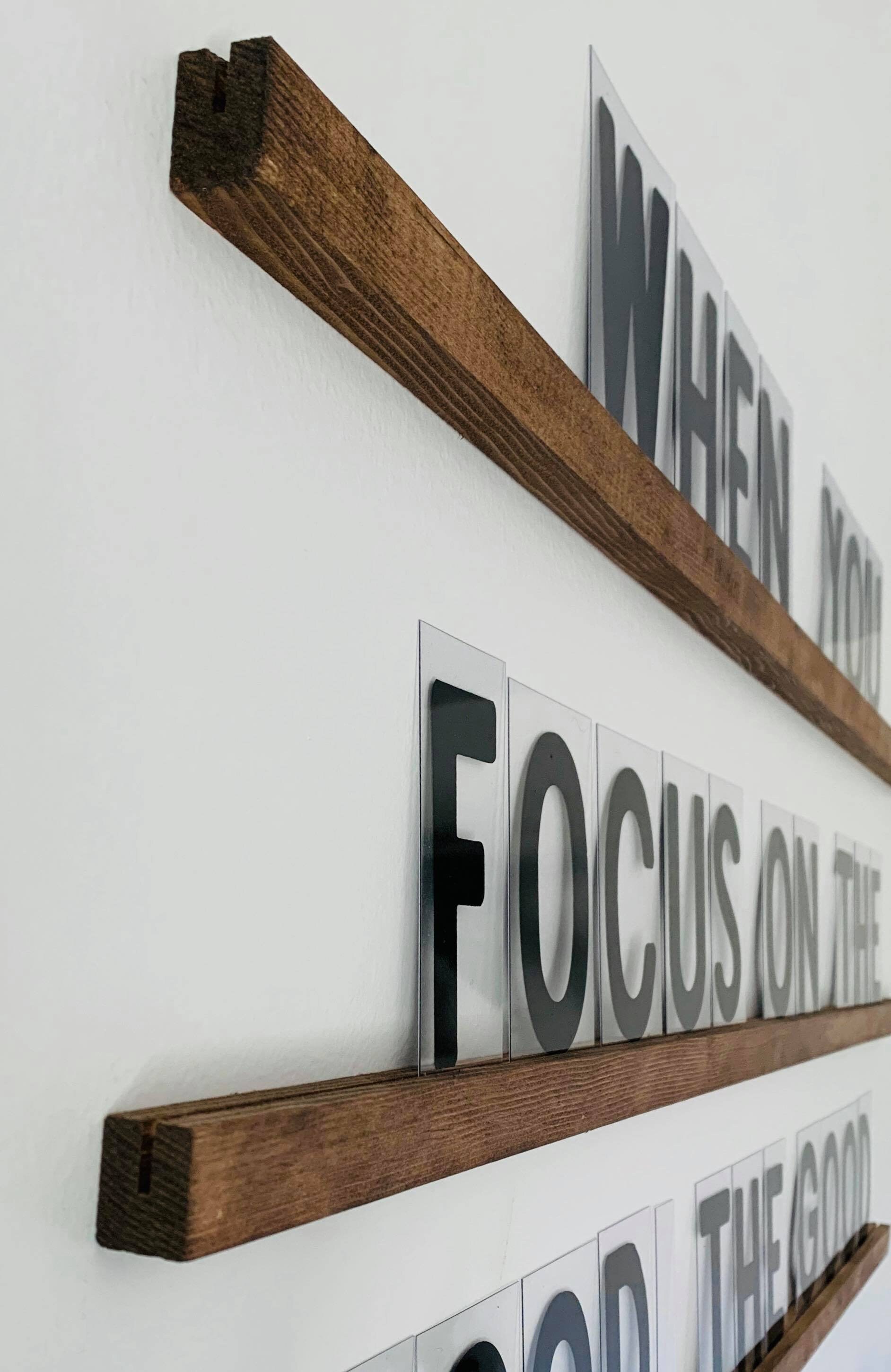 Letter Board Letter Wall Giant Letter Wall Oversized | Etsy