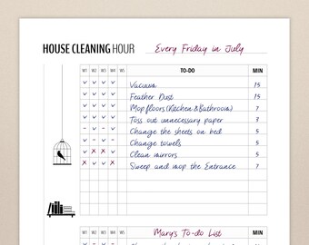 Daily Routine Planner Printable Flylady Morning Routine | Etsy