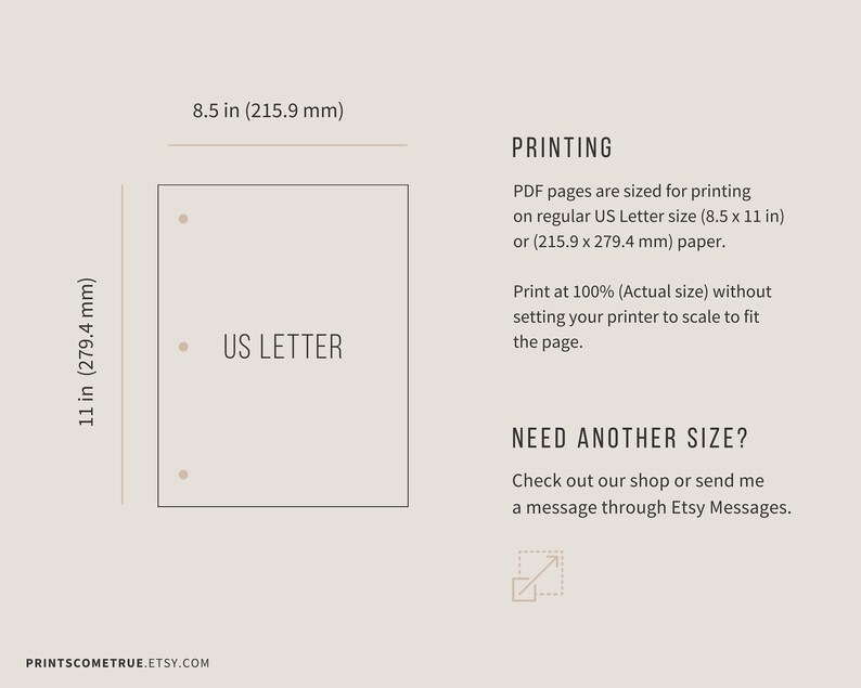 Printable Recipe Page 8.5 X 11 Blank Recipe Template for Binder French ...