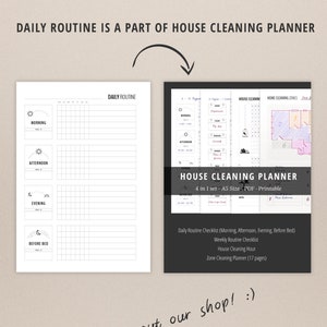 Daily Routine Planner Printable Flylady Morning Routine | Etsy