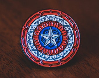 Captain America Shield Pin