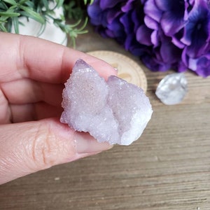 Amethyst spirit quartz, lavender, amethyst cactus quartz, natural amethyst, natural stone, fairy quartz #3
