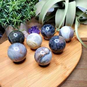 Picasso jasper sphere, 40mm, crystal sphere, grounding crystals, healing crystals, root chakra, earth element