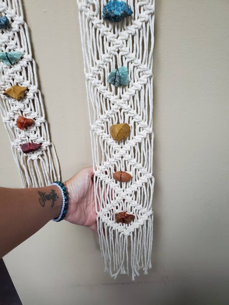 Chakra Macrame Wall Hanging Chakra Decor Chakra Healing | Etsy