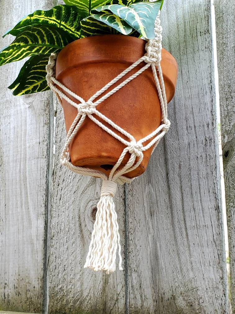 Boho Macramé Plant Hanger The Vincent 1D9