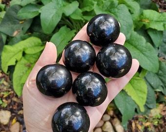 Black obsidian sphere, 40mm, crystal sphere, crystals, healing crystals, root chakra, chakra stones