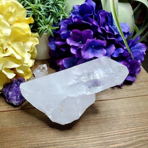 Large clear quartz, over 1 lb, extra quality, natural crystal sculpture, large, meditation crystals, healing crystals, organic, #A10