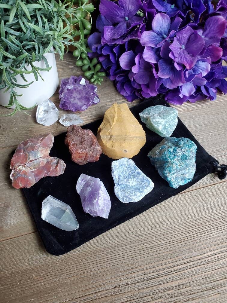 Xl Chakra Stone set #2,