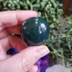 Ocean Jasper palm stone, 1 oz, orbicular jasper, sacred geometry, large tumbled stones, healing crystals, earthy, #X36