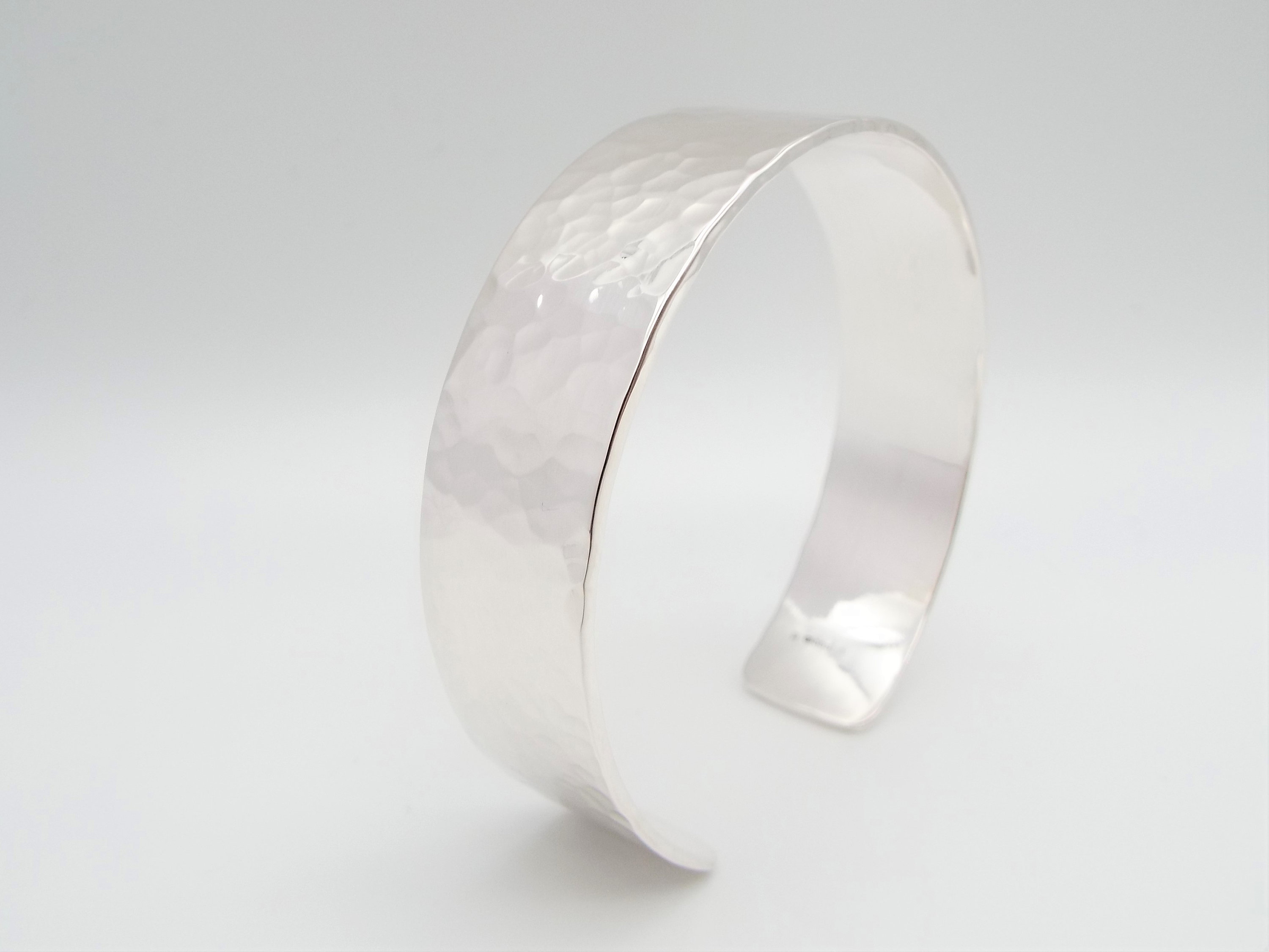 k14様用RRL - Hammered Sterling Silver Cuff Silver Hammered Cuff Bracelet by RRL on Sale