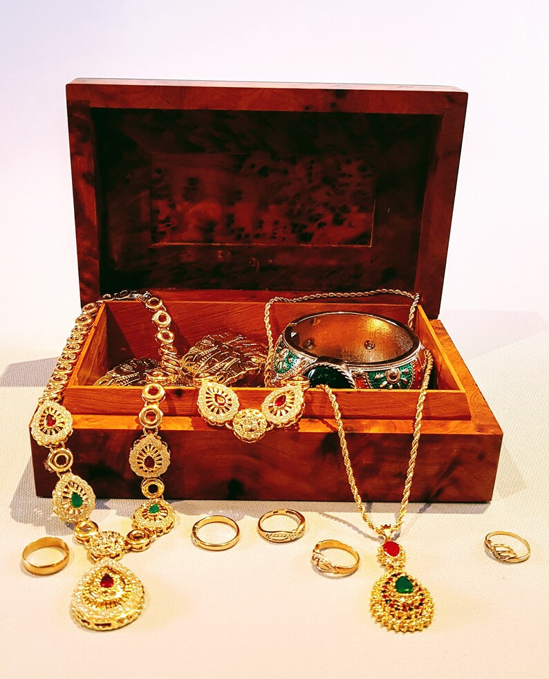 Jewelry Wood Box Aromatic Handmade Special and Unique for Christmas Gift