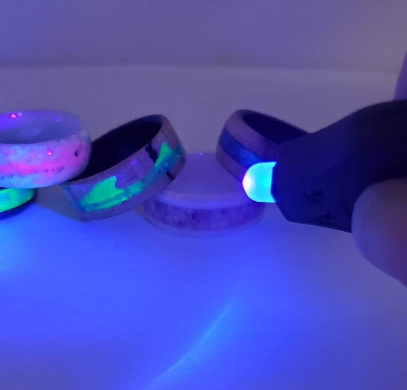 Quick and Extremely Effective Keep it with you when you wear our unique Glow Rings! UV LED Light to Power Up Your Glow Rings
