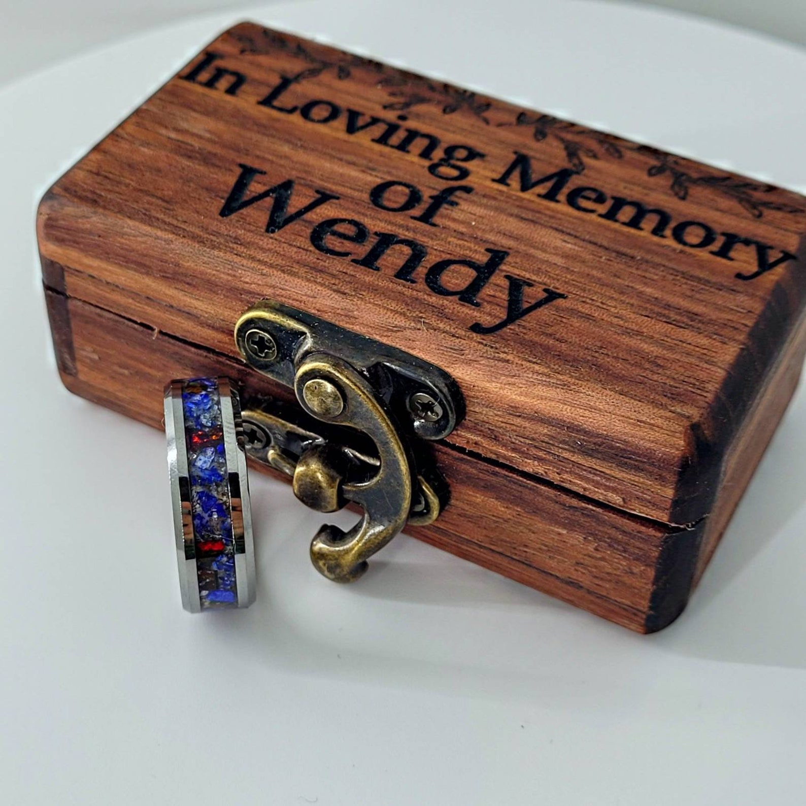 The All in One Memorial Ring Lost Pet Keepsake Etsy