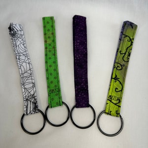 Wrist Strap - Goth spiderweb spider wristlets