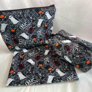 Costume Cats Zipper Bags, makeup, travel, pencil