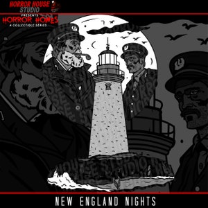 The Lighthouse Enamel Horror Pin