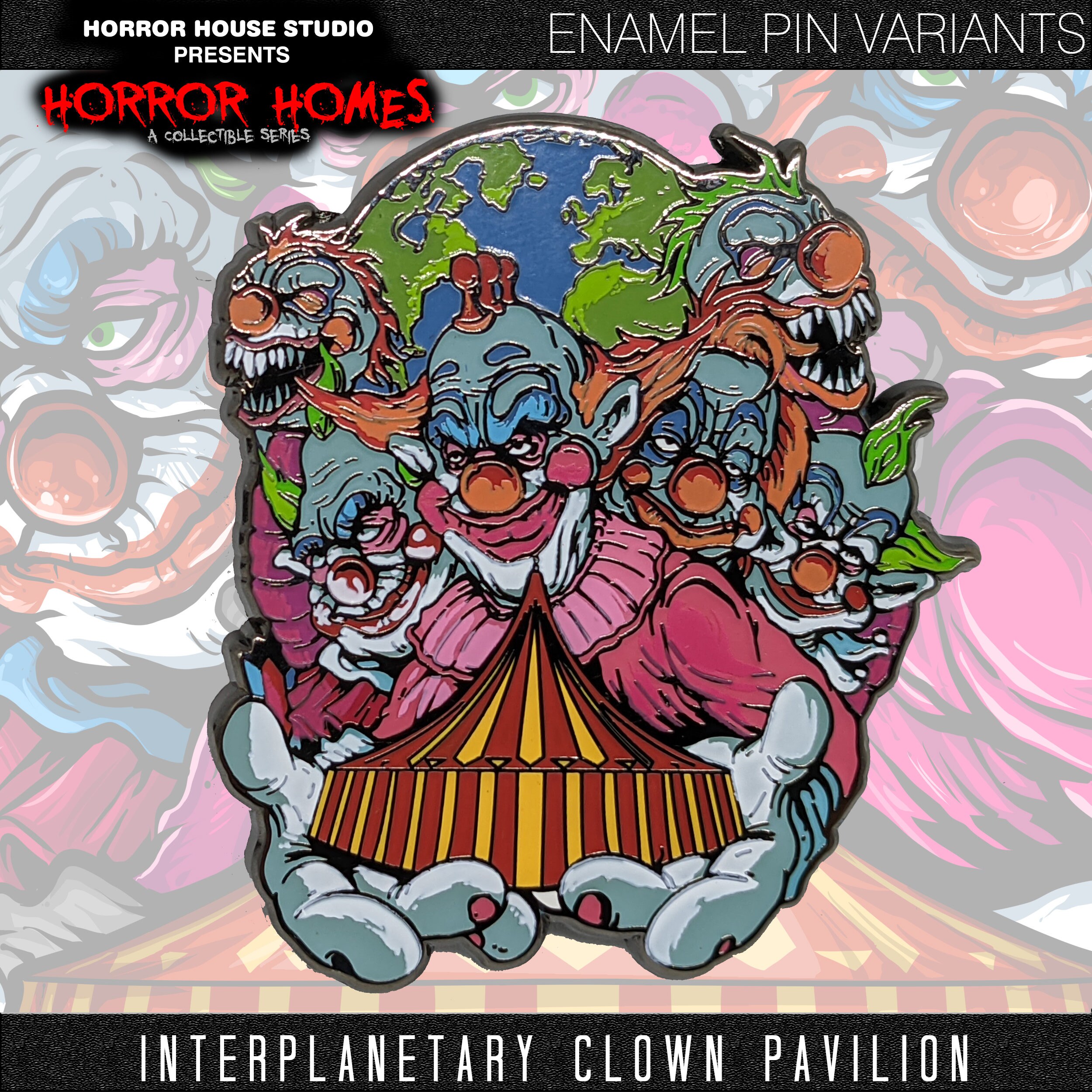 Killer Klowns From Outer Space Horror Enamel Pin - Etsy