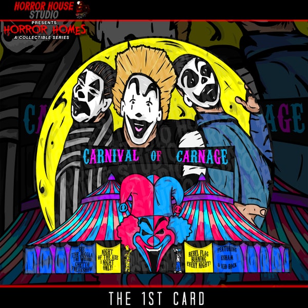 Insane Clown Posse Enamel Pin ICP