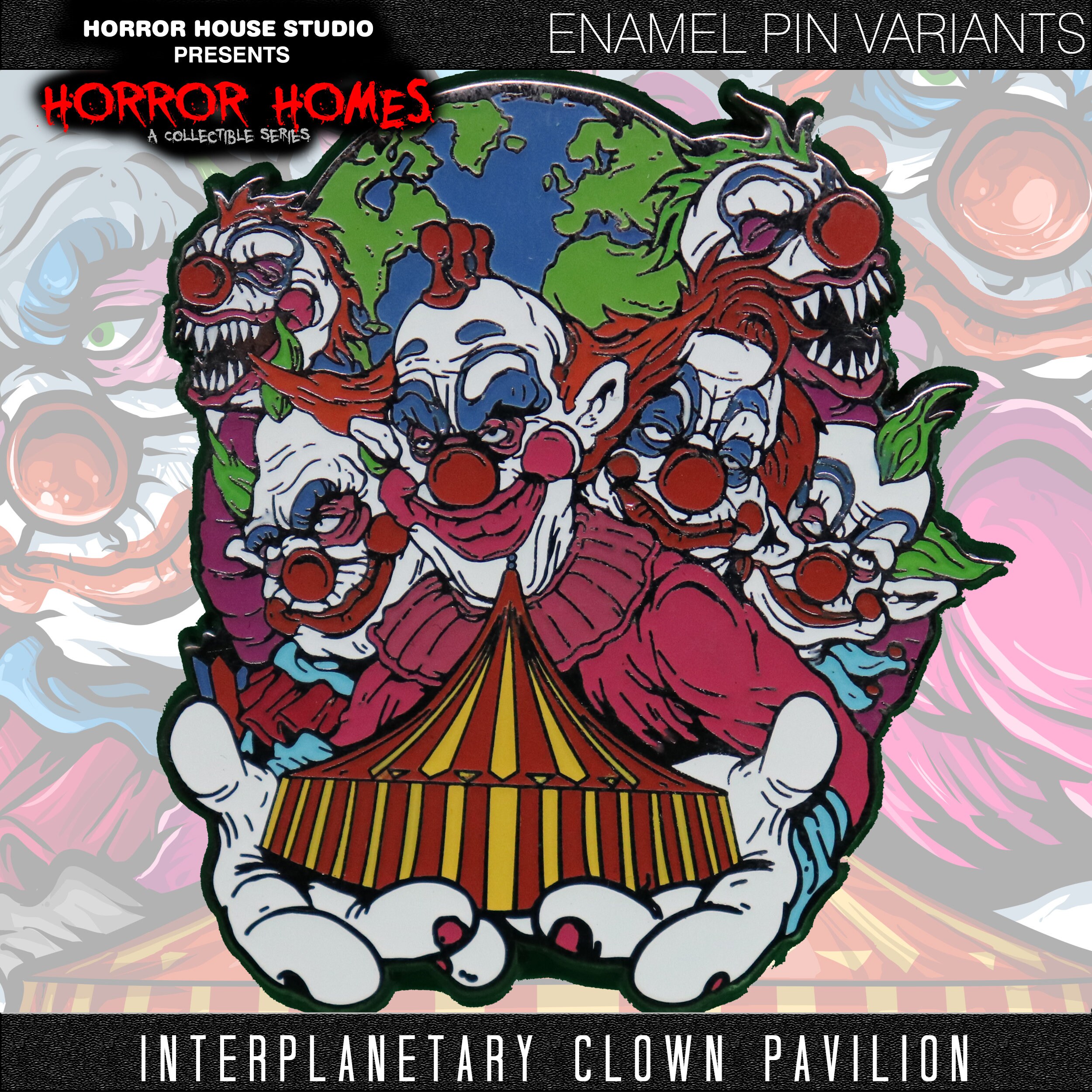 Killer Klowns From Outer Space Horror Enamel Pin - Etsy