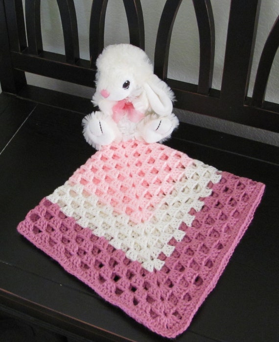 granny square doll blanket
