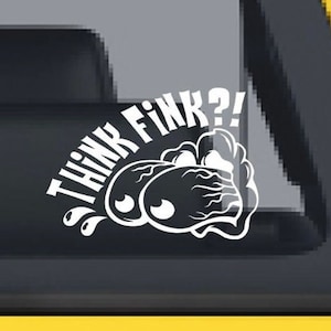 Think Fink Eyes Sticker