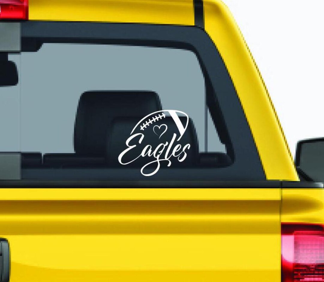 Philadelphia Football Vinyl Decal - Etsy
