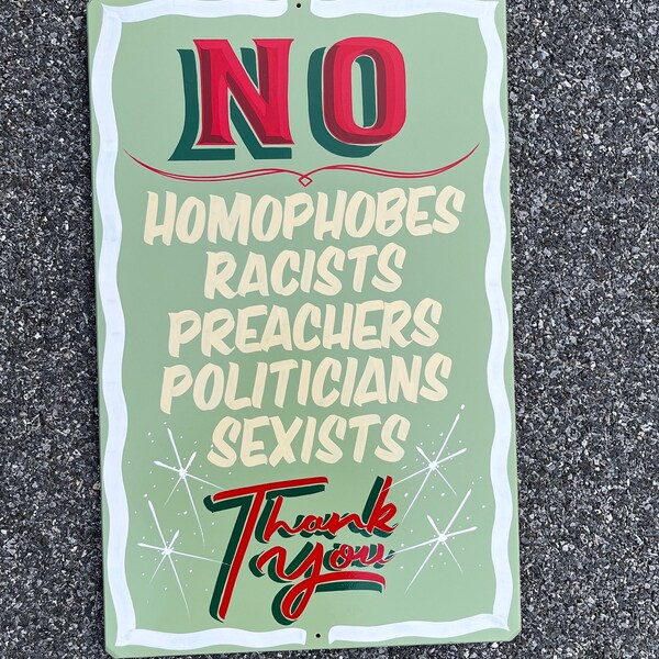 Custom Painted Signs Tattoo Shop Rules Etsy