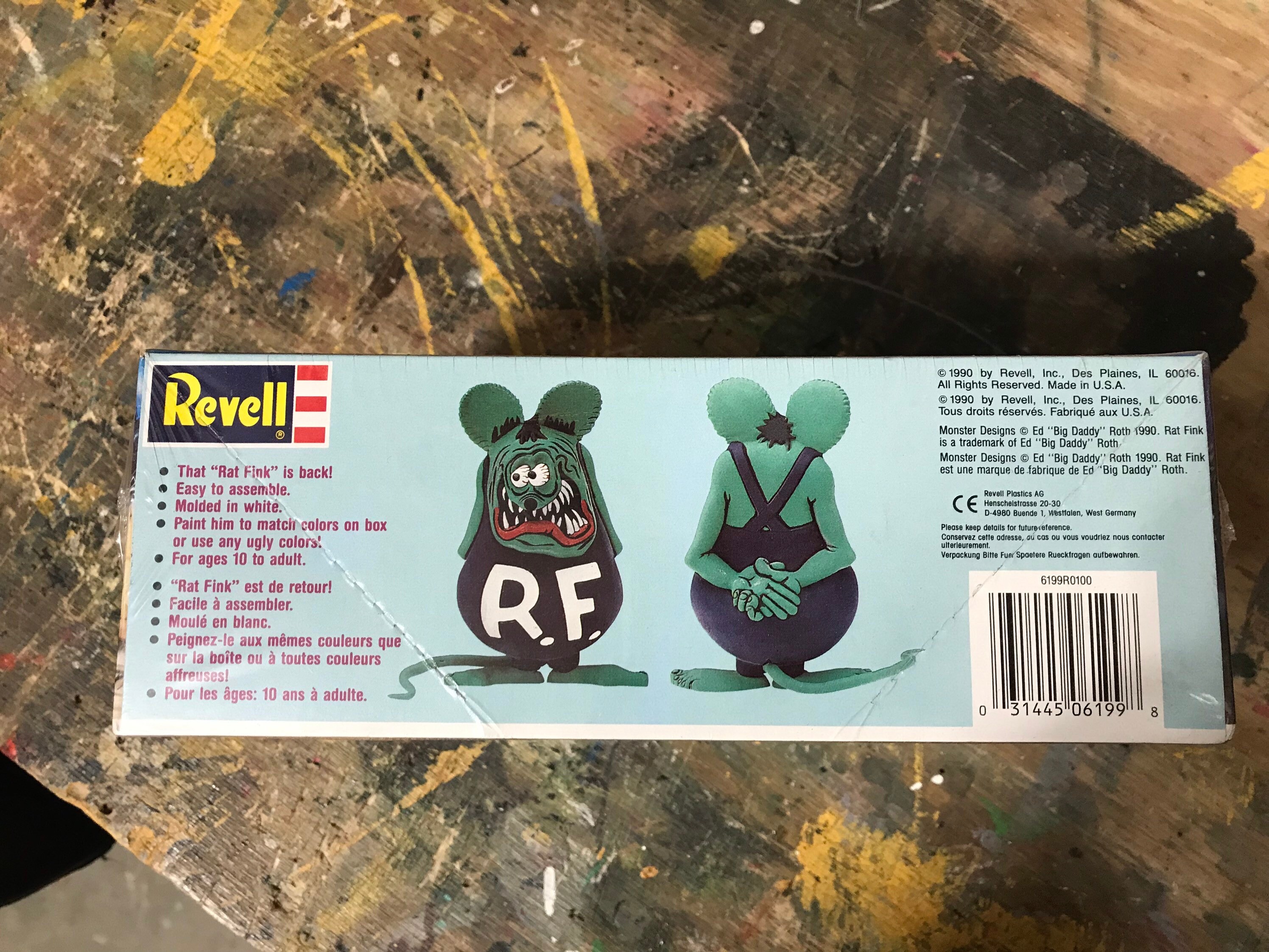 Rat Fink Model 1990 - Etsy