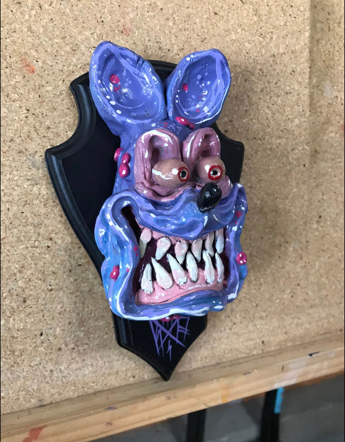 Rat Fink Sculpture - Etsy