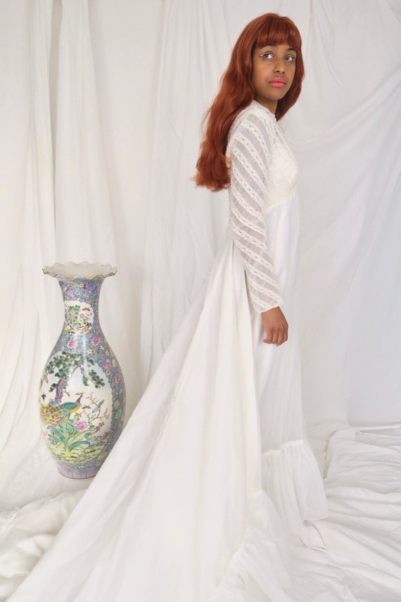 Daydream 1960s Wedding Dress - image 2