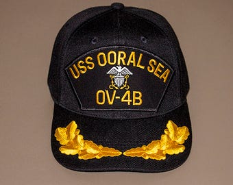 Spinal Tap Marty Di Bergi USS OORAL Sea OV-4B cappello/berretto blu scuro