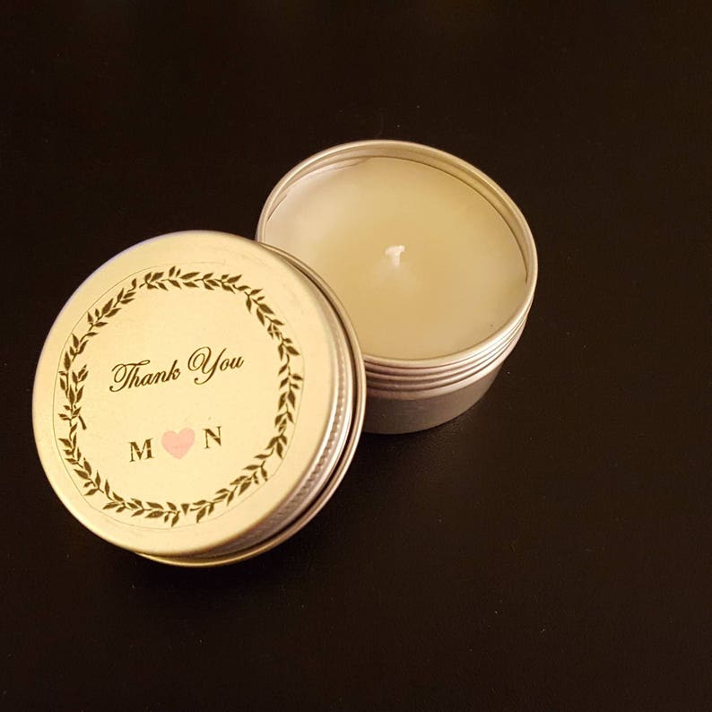 Candle wedding favors for guests Inexpensive wedding favors Etsy