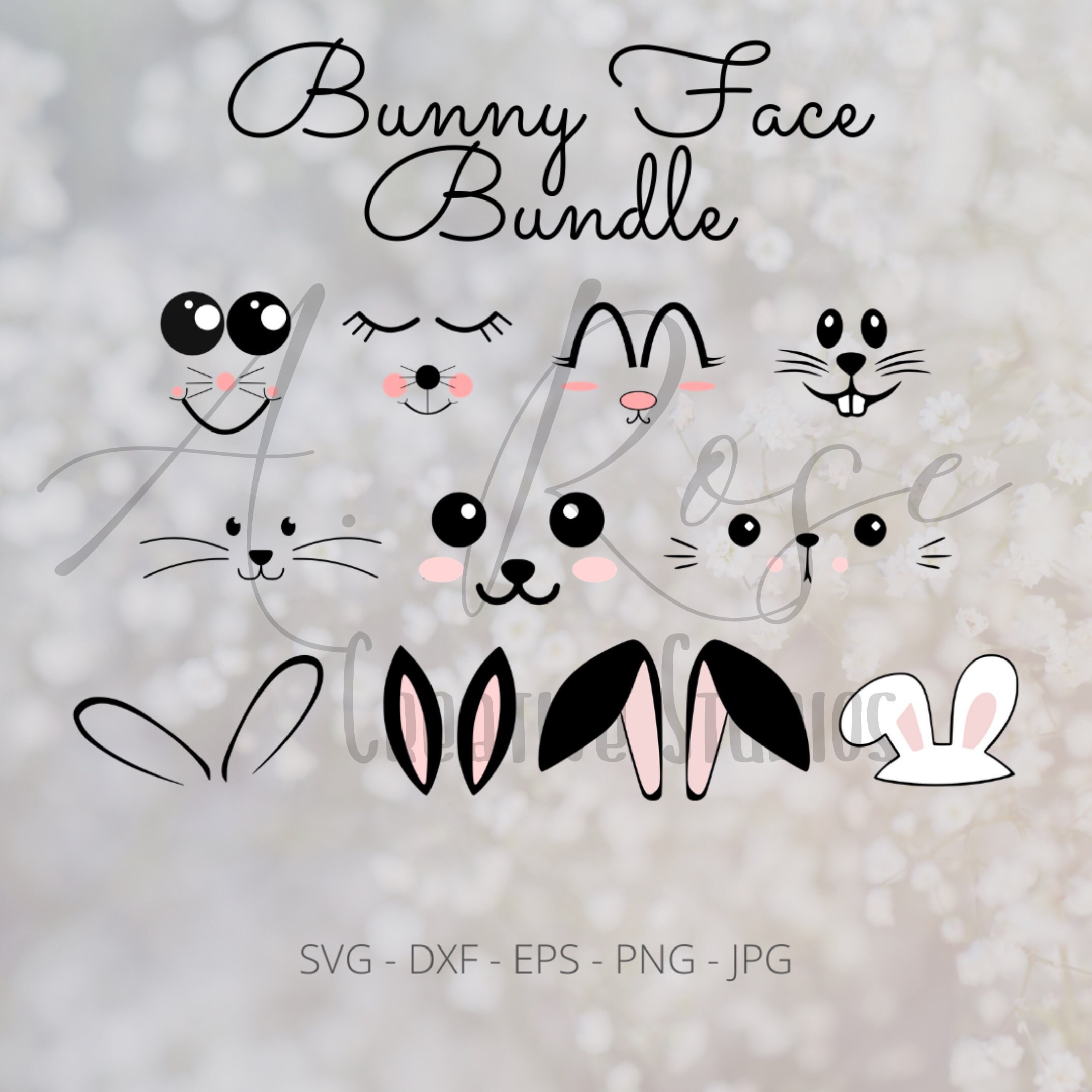 Free Free Easter Bunny Face Svg Free