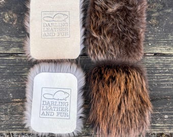 Beaver Fur Hand Warmers