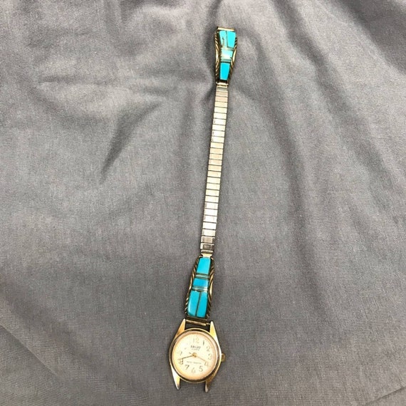 Vintage Sharp Watch Native American Indian RUNNING BE… - Gem