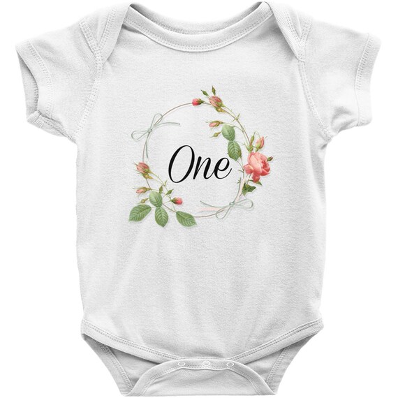 one year old onesie girl