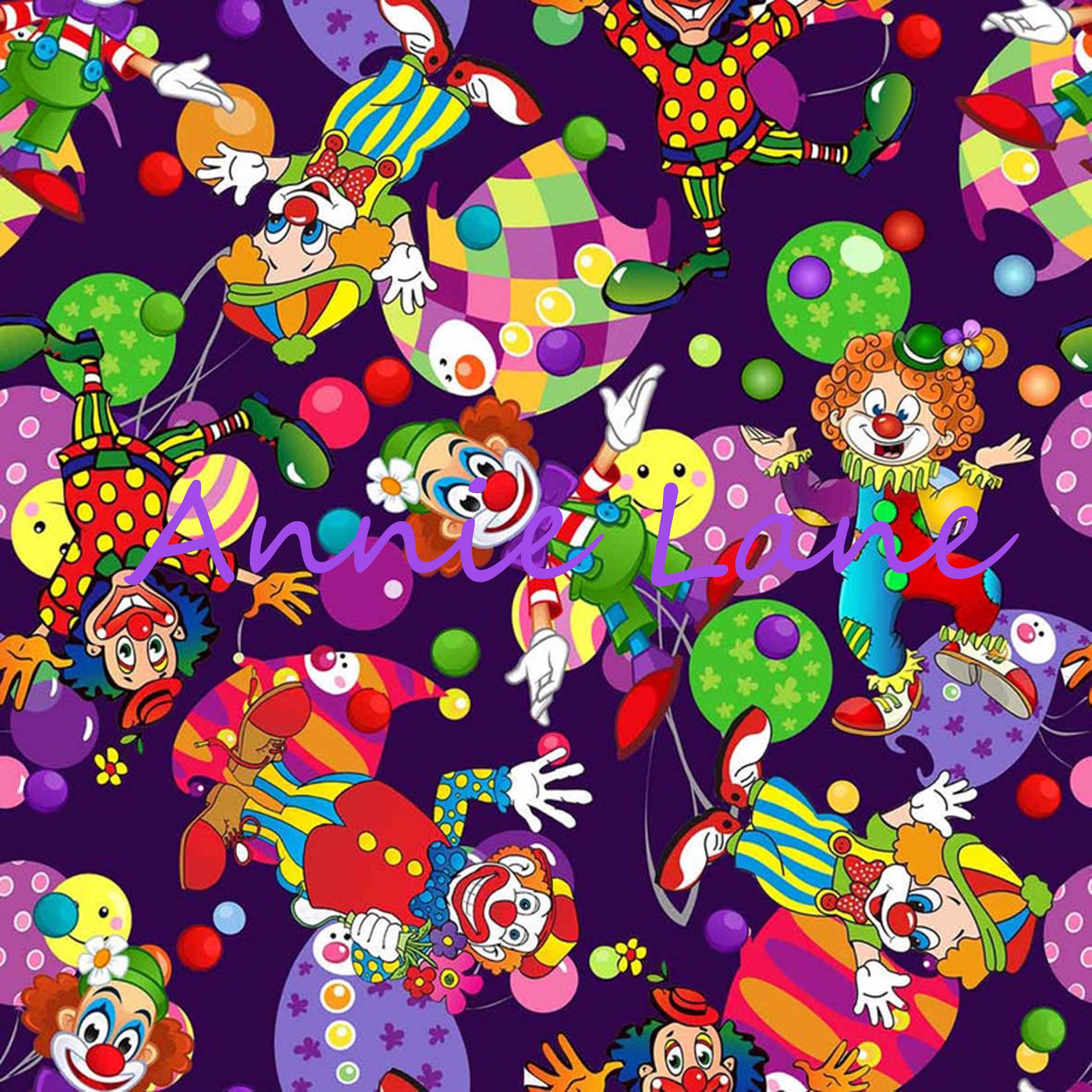 Happy Clowns Clowns pattern digital Seamless patterns | Etsy