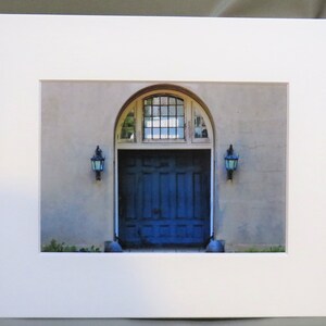 Carriage House Door Matted Photo