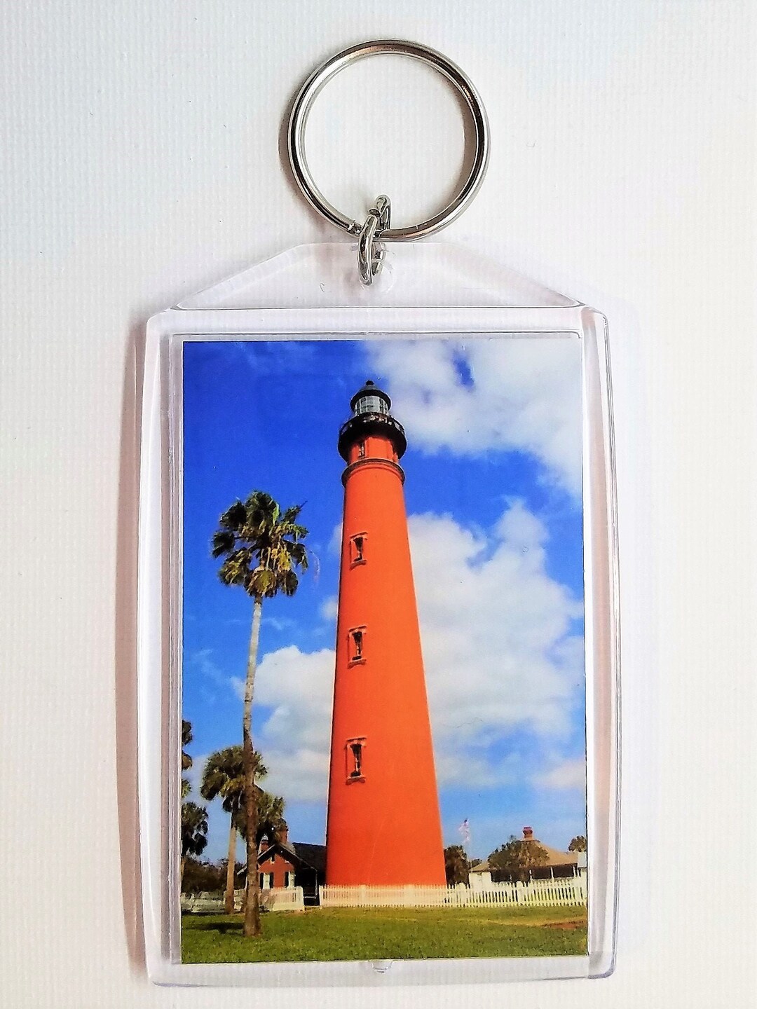 Lighthouse Key Chain Ponce De Leon Inlet Lighthouse Key Ring - Etsy